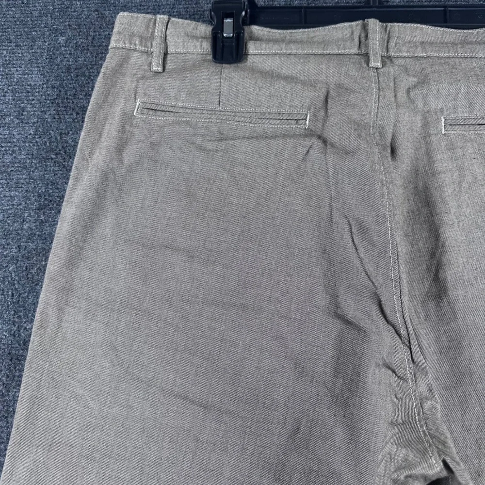 Banana Republic Pants Mens 36x30 Tan Straight Fit Cotton Slub Chino Casual